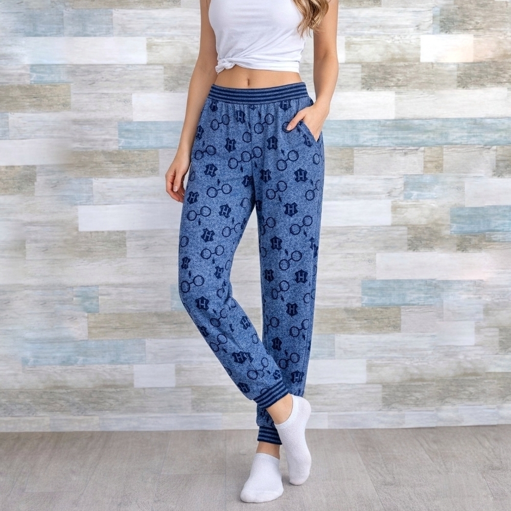 Wizarding World of Harry Potter Womens Jogger Pajama Lounge Pants